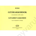 Berki Géza: Gitárakkordok a tánczenekarban, kezdők számára