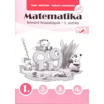 Matematika felmérő feladatlapok 1. osztály (PD-455)