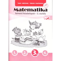 Matematika felmérő feladatlapok 3. osztály (PD-457)