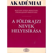 A földrajzi nevek helyesírása