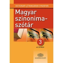 Magyar szinonima szótár 3 az egyben