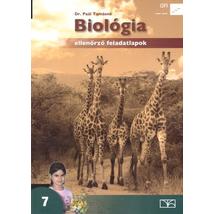 Biológia 7. Ellenörző feladatlapok (NT-11774/F)
