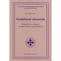 Szóalaktani elemzések 