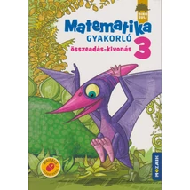 Dínó Suli Matematika gyakorló 3. - Összeadás, kivonás (MS-1123)