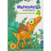 Dínó Suli Matematika gyakorló 4. - Összeadás, kivonás (MS-1125)