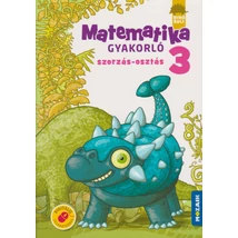 Dínó Suli Matematika gyakorló 3. - Szorzás-osztás (MS-1124)