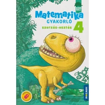 Dínó Suli Matematika gyakorló 4. - szorzás, osztás (MS-1126)