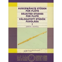 Válogatott etűdök fuvolára I. (Z.8591)