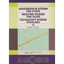 Válogatott etűdök fuvolára II. (Z.8592)