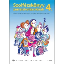 Dobszay László: Szolfézskönyv zeneiskolásoknak 4. (Z. 20 029)