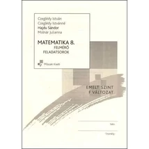 Matematika 8. Felmérő feladatsorok Emelt szint F változat (MK-4328-2/UJ)