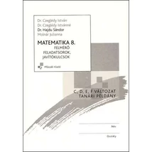 Matematika 8. Felmérő feladatsorok, javítókulcsok (MK-4329-9/UJ)