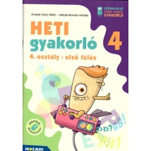 Heti gyakorló 4. osztály - első félév (MS-1137)
