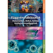 Függvénytáblázatok - Matematikai, fizikai, kémiai, biológiai összefüggések (OH-FGV912GY)