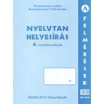 Nyelvtan, helyesírás (RO-049) 4. osztály