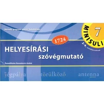 Helyesírási szóvégmutató (RO-807)