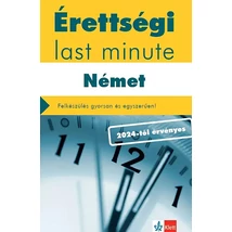 Érettségi – Last minute – Német