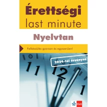 Érettségi – Last minute – Nyelvtan