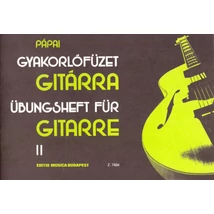 Pápai György: Gyakorlófüzet gitárra II.