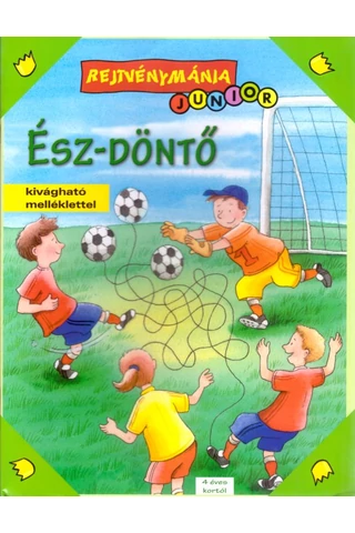 Ész-döntő 4 éves kortól kivágható melléklettel (DI-454206) 