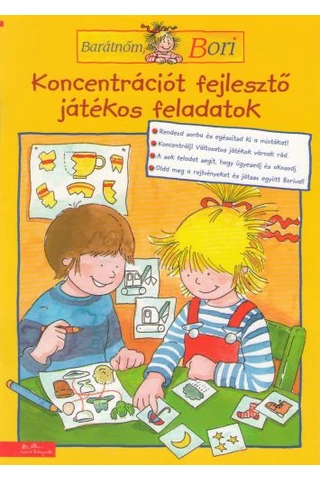 Koncentrációt fejlesztő játékos gyakorlatok