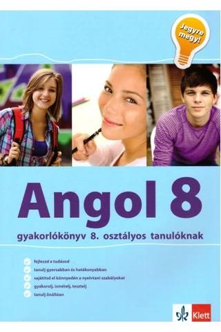 Jegyre megy! - Angol gyakorlókönyv 8. osztályos tanulóknak
