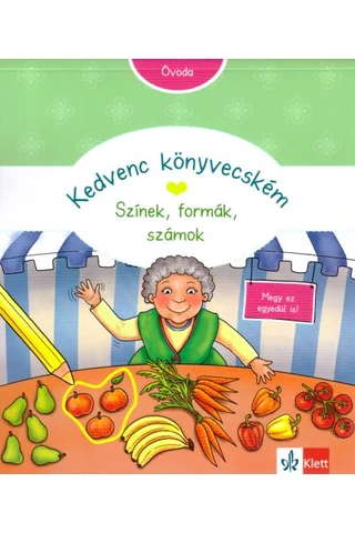 Kedvenc könyvecském – Színek, formák, számok