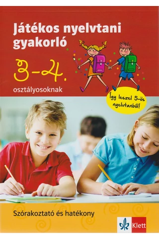Játékos nyelvtani gyakorló 3-4. osztályosoknak