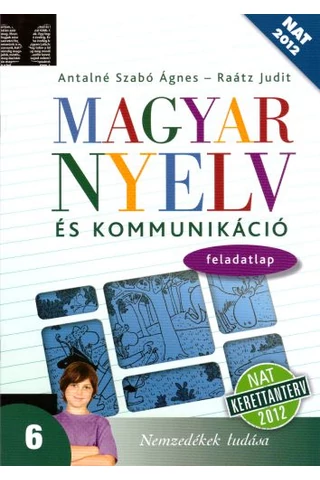 Magyar nyelv és kommunikáció 6. feladatlap (NT-11631/F)