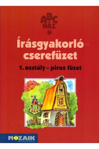 Írásgyakorló cserefüzet 1. - Piros füzet  (MS-1490U)