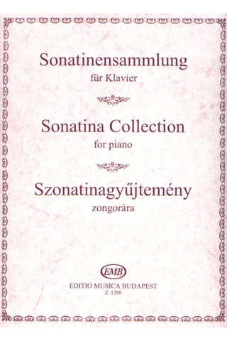 Szonatinagyűjtemény zongorára