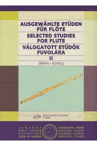 Válogatott etűdök fuvolára II. (Z.8592)