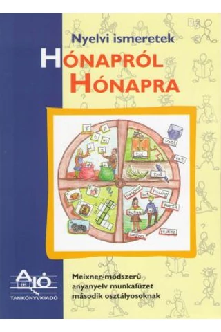 Hónapról hónapra Meixner-módszerű anyanyelv munkafüzet 2. osztály