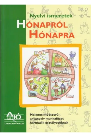 Hónapról hónapra Meixner-módszerű anyanyelv munkafüzet 3. osztály