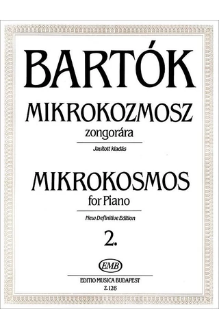 Bartók Béla: Mikrokozmosz zongorára 2 (javított kiadás)