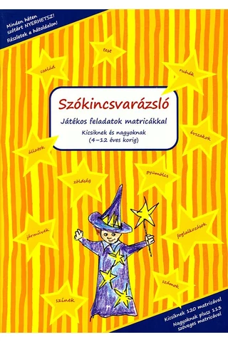 Szókincsvarázsló - Játékos feladatok matricákkal 