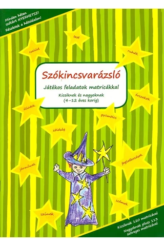 Szókincsvarázsló - Játékos feladatok matricákkal 
