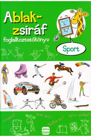 Ablak-zsiráf foglalkoztatókönyv - Sport