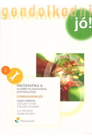 Matematika 6. felmérő feladatsorok, javítókulcsok (MK-4203-8/UJ)