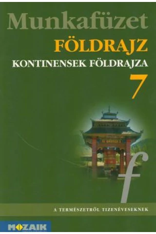 Földrajz munkafüzet 7.o (MS-2809)