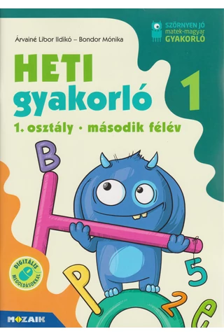 Heti gyakorló 1. osztály második félév (MS-1132)