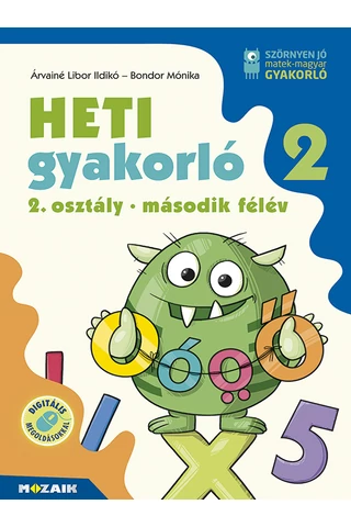 Heti gyakorló 2. osztály második félév (MS-1134)