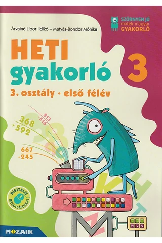Heti gyakorló 3. osztály - első félév (MS-1135)
