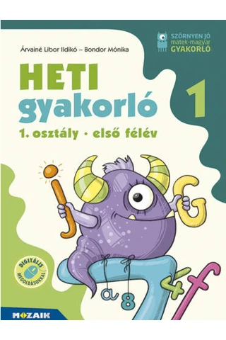 Heti gyakorló 1. osztály első félév (MS-1131)
