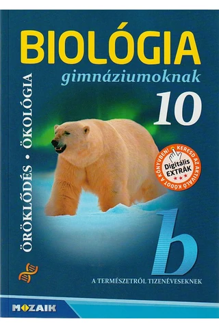 Biológia 10. Öröklődés, ökológia (MS-2649)