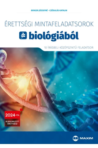Érettségi mintafeladatsorok biológiából  - 2024-től érvényes (MX-1372) 