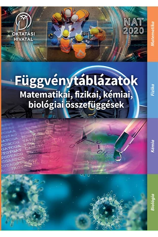 Függvénytáblázatok - Matematikai, fizikai, kémiai, biológiai összefüggések (OH-FGV912GY)
