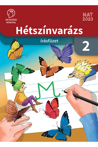 HÉTSZÍNVARÁZS írásfüzet 2. (OH-MIR02MB2)