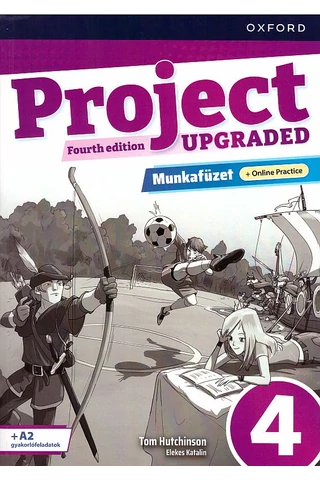Project 4. Fourth Edition UPGRADED munkafüzet + Online Practice  (OX-4135139)