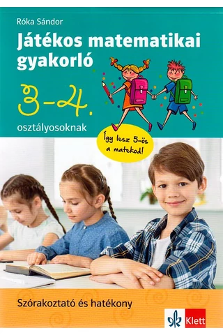 Játékos matematika gyakorló 3-4. osztályosoknak